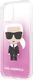 Karl Lagerfeld Karl Lagerfeld iPhone 11 KLHCN61TRDFKPI różowy hard case Gradient Iconic Karl 3
