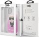 Karl Lagerfeld Karl Lagerfeld iPhone 11 KLHCN61TRDFKPI różowy hard case Gradient Iconic Karl 7