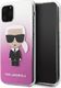 Karl Lagerfeld Karl Lagerfeld iPhone 11 Pro KLHCN58TRDFKPI różowy hard case Gradient Iconic Karl 1