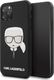 Karl Lagerfeld Karl Lagerfeld iPhone 11 Pro Max KLHCN65GLBK czarny hard case Iconic Embossed & Glitter 1