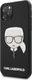 Karl Lagerfeld Karl Lagerfeld iPhone 11 Pro Max KLHCN65GLBK czarny hard case Iconic Embossed & Glitter 2