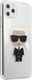 Karl Lagerfeld Karl Lagerfeld iPhone 11 Pro Max KLHCN65TPUTRIKSL srebrny hard case Glitter Iconic Karl 6