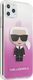Karl Lagerfeld Karl Lagerfeld iPhone 11 Pro Max KLHCN65TRDFKPI różowy hard case Gradient Iconic Karl 5