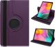 Alogy Etui obrotowe do Samsung Galaxy Tab S5e 10.5 2019 fioletowe uniwersalny 7