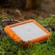 Dysk zewnętrzny HDD LaCie Rugged Raid 8TB Srebrno-pomarańczowy (STHT8000800) 3