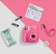 Aparat cyfrowy Fujifilm Instax Mini 9 Różowy + Etui + Wkład 3