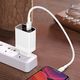 Ładowarka Baseus Baseus Mirror Lake szybka ładowarka Quick Charge 3.0 2x USB 18W z wyświetlaczem biały (CCJMHA-A02) uniwersalny 16