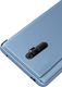 Hurtel Clear View Case futerał etui z klapką Xiaomi Redmi Note 8 Pro różowy uniwersalny 5