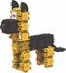 Clics Klocki CLICFORMERS Black and yellow friends 74el (806003) 3
