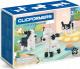 Clics Klocki Clicformers black&white friends 74 elementów 1
