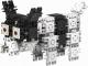 Clics Klocki Clicformers black&white friends 74 elementów 2