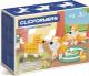 Clics Klocki clicformers yellow&white friends 74 elementów 1