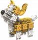 Clics Klocki clicformers yellow&white friends 74 elementów 4