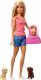 Lalka Barbie Mattel - Kąpiel piesków (GDJ37) 3