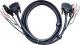 Aten Kable KVM, 3m, Czarny (2L-7D03U) 1