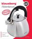 Klausberg CZAJNIK Z GWIZDKIEM KLAUSBERG 2,2L KB-7409 2