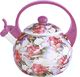 Edenberg CZAJNIK EMALIOWANY EDENBERG PINK 2.2L [EB-1716] 1
