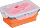 Klausberg SILIKONOWY SKŁADANY LUNCH BOX KLAUSBERG KB-7021 3