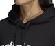 Adidas Bluza damska adidas W Essentials Linear OH HD czarna DP2403 L 2