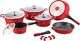 Royalty Line GARNKI MARMUROWE 14 ELE. ROYALTY LINE [RL-ES1014M-RD] 1