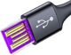 Kabel USB Baseus Baseus Kabel Halo Data USB-C LED 5A 2m CATGH-H01 4