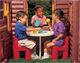 Little Tikes Domek dla dzieci Chata z belek 5