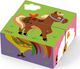 Viga Drewniana układanka Farma Puzzle Viga Toys 4 klocki 1