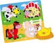 Viga Drewniane Puzzle Farma Układanka Niespodzianka Viga Toys 1