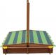 Axi Piaskownica z regulowanym daszkiem Lily Sandpit 118x118 cm A031.013.00 2