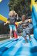 Little Tikes Little Tikes Dmuchany Plac zabaw Giant Slide ze wspinaczką i zjeżdżalnią 6