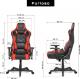 Fotel Gamvis Furioso Czerwony 11