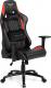 Fotel Gamvis Phantom Pikowany Czarno-czerwony 2