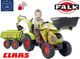 Falk FALK Ogromny traktor CLAAS AXOS z Przyczepą, Łyżką i Spychaczem 1