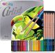Patio KREDKI COLORINO ARTIST OŁÓWKOWE OKRĄGŁE 24 KOLORY METALOWE PUDEŁKO 1