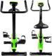 Rower stacjonarny Spokey Rower mechaniczny Onego czarno-zielony 8
