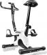 Rower stacjonarny Spokey Onego mechaniczny biały 2