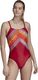 Adidas Strój kąpielowy Fit 1pc Lin czerwony r. 36 (DY5890) 2
