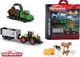 Majorette Majorette Zestaw farmerski Traktor Claas Ciężarówka Zwierzątka uniwersalny 12