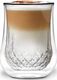 Vialli Design Zestaw 2 szklanek z podwójną ścianką Diamante 300 ml 25844 4