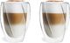 Vialli Design Zestaw 2 szklanek z podwójną ścianką Cristallo 300 ml 25493 1