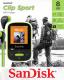 SanDisk SANSA Clip Sport 8GB zielony (SDMX24-008G-G46L) 3