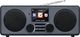 Radio Xoro Xoro DAB 600 IR V2, Internet radio (brown / gray, WiFi, DAB +, FM, USB, jack) 1