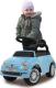 Jamara Fiat 500 niebieski 1