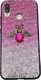 Etui Bee Glitter SAMSUNG GALAXY S10 różowe uniwersalny 1