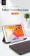Etui na tablet Dux Ducis Domo Series Etui na Tablet do Tabletu podstawka Apple IPAD 7 10.2 czarne uniwersalny 11