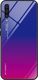 Etui Szklane Glass case Gradient XIAOMI REDMI NOTE 8 PRO niebiesko-różowe uniwersalny 1