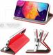 Etui portfel Flip Magnet HUAWEI P30 PRO czerwone uniwersalny 5