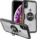 Etui Pancerne Clear Carbon Ring IPHONE XR czarne uniwersalny 1