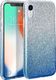 Etui Glitter Brokat XIAOMI REDMI NOTE 7 srebrno-niebieskie uniwersalny 1