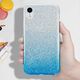 Etui Glitter Brokat XIAOMI REDMI NOTE 7 srebrno-niebieskie uniwersalny 3